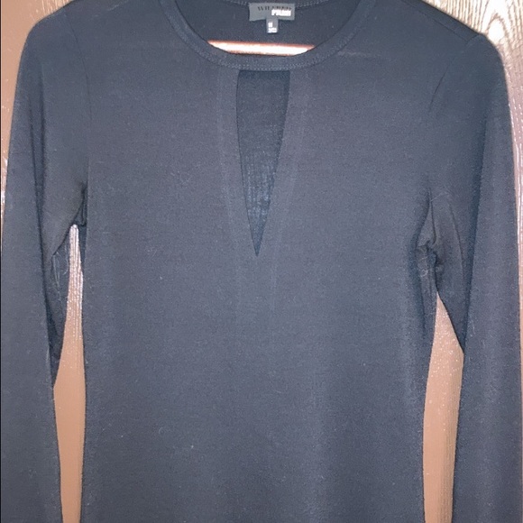 WILFRED FREE long sleeve cut out mini dress - Picture 4 of 4